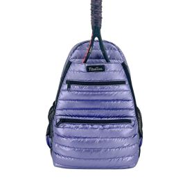 NiceAces Neon Lightweight High Quality Tennis Backpack; Beautiful Designer Tennis Racket Bag; Pickleball Backpack; School Backpack; Gym Bag and T (Color: Violet)